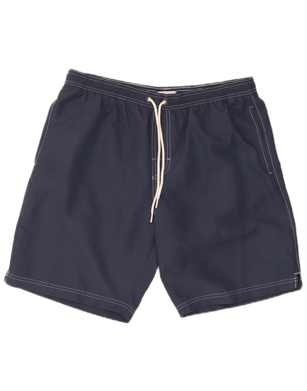 Calvin Klein Mens Swimming Shorts XL Navy Blue Polyester