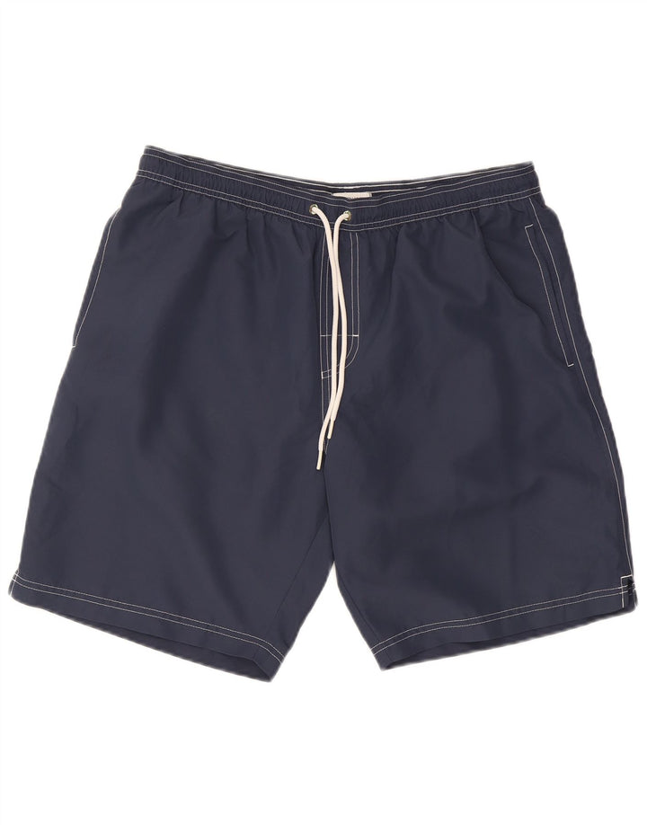Calvin Klein Mens Swimming Shorts XL Navy Blue Polyester