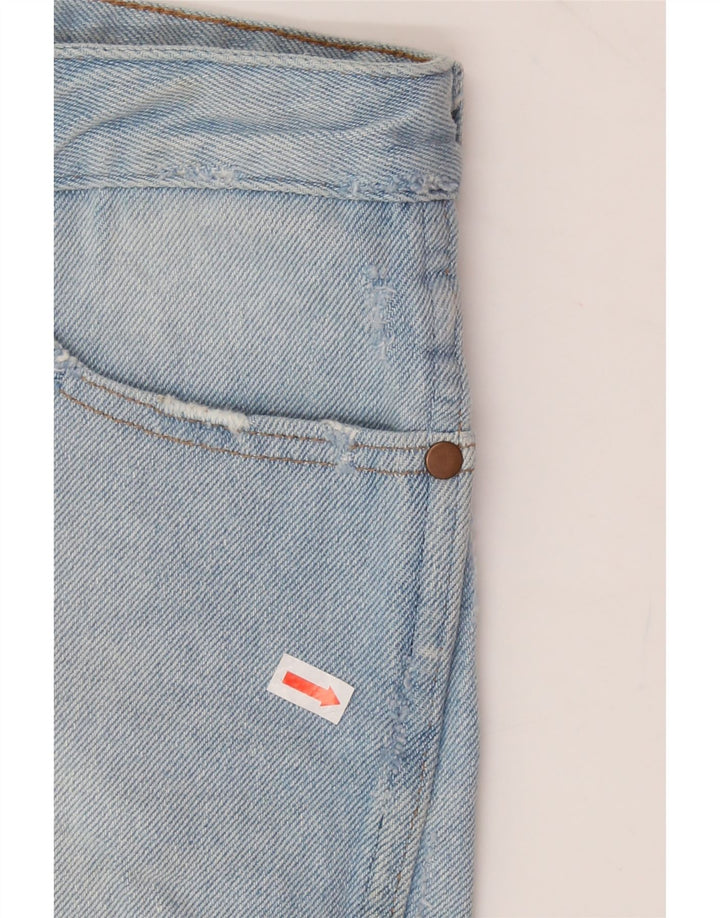 WRANGLER Womens Retro Denim Shorts Large W34  Blue Cotton Vintage Wrangler and Second-Hand Wrangler from Messina Hembry 