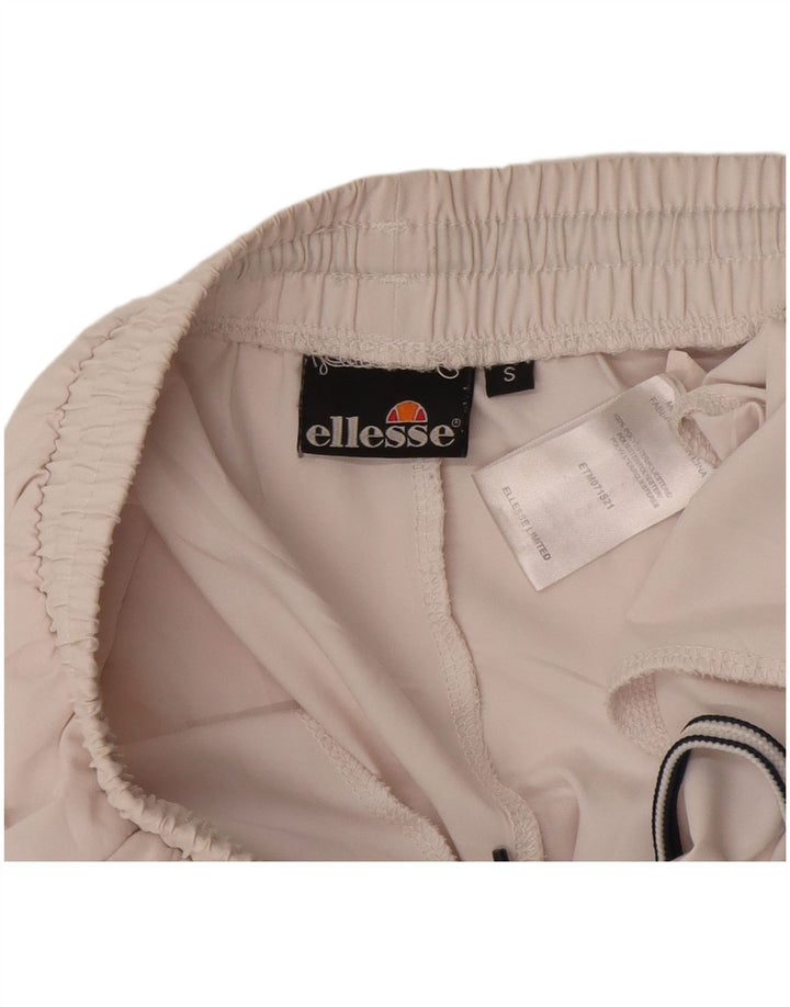 Ellesse Mens Sport Shorts Small  White Polyester