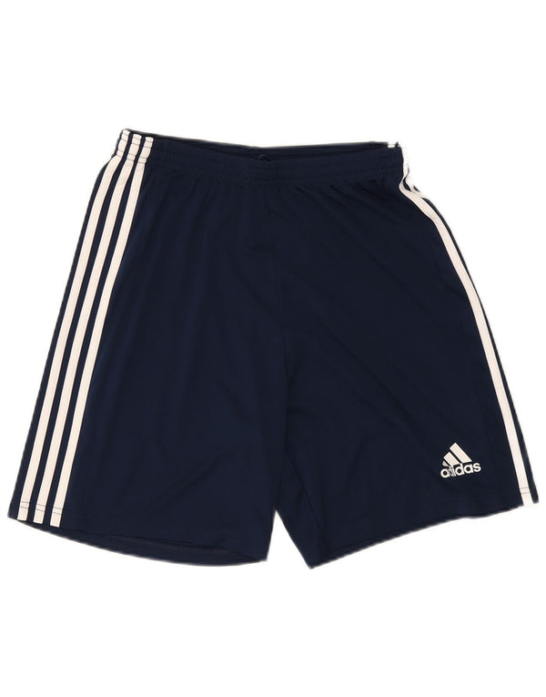 Adidas Mens Aeroready Sport Shorts Medium Navy Blue Polyester
