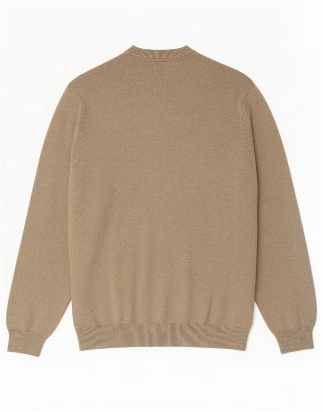Marks & Spencer Mens V-Neck Jumper Sweater 2XL Beige Cotton
