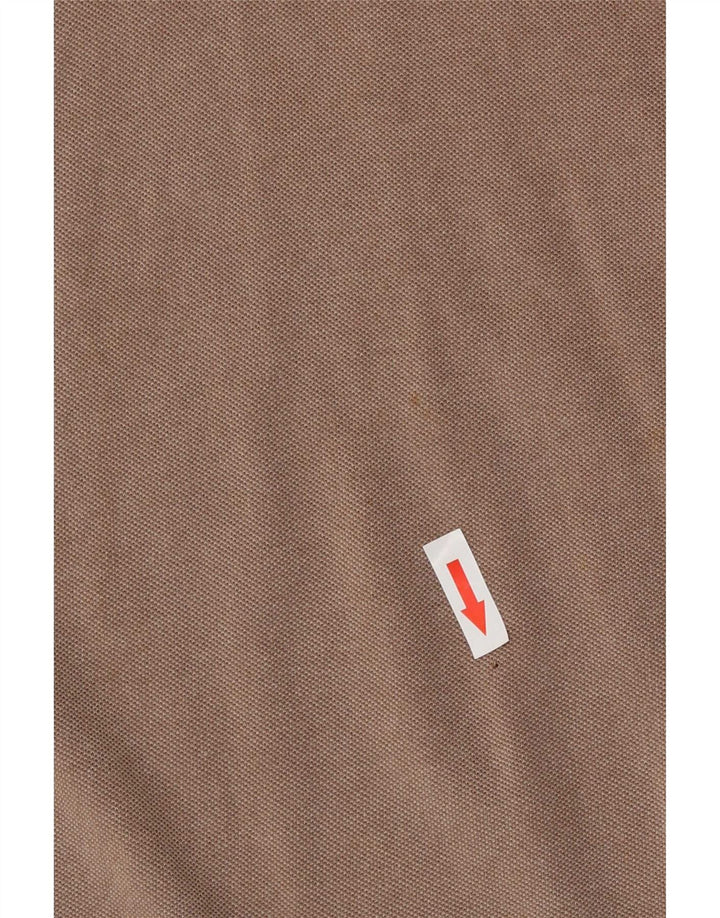 Fred Perry Mens Slim Fit Polo Shirt Medium Brown Cotton