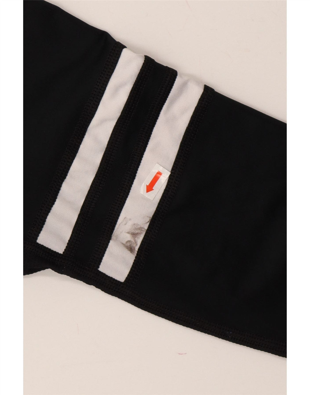 NIKE Womens Graphic Top Long Sleeve UK 12 Medium Black Polyester Vintage Nike and Second-Hand Nike from Messina Hembry 