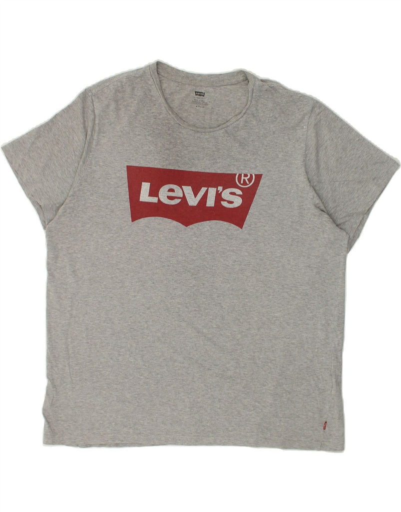 LEVI'S Mens Graphic T-Shirt Top XL Grey | Vintage Levi's | Thrift | Second-Hand Levi's | Used Clothing | Messina Hembry 