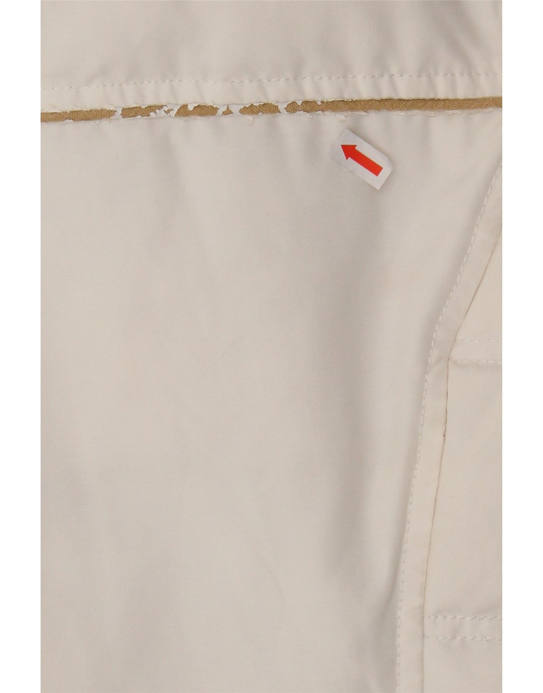 GAS Womens Padded Coat IT 38 XS White Cotton Vintage Gas and Second-Hand Gas from Messina Hembry 