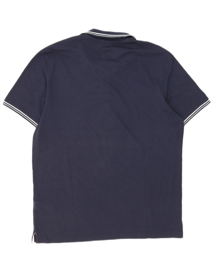 Champion Mens Polo Shirt 3XL Navy Blue Cotton