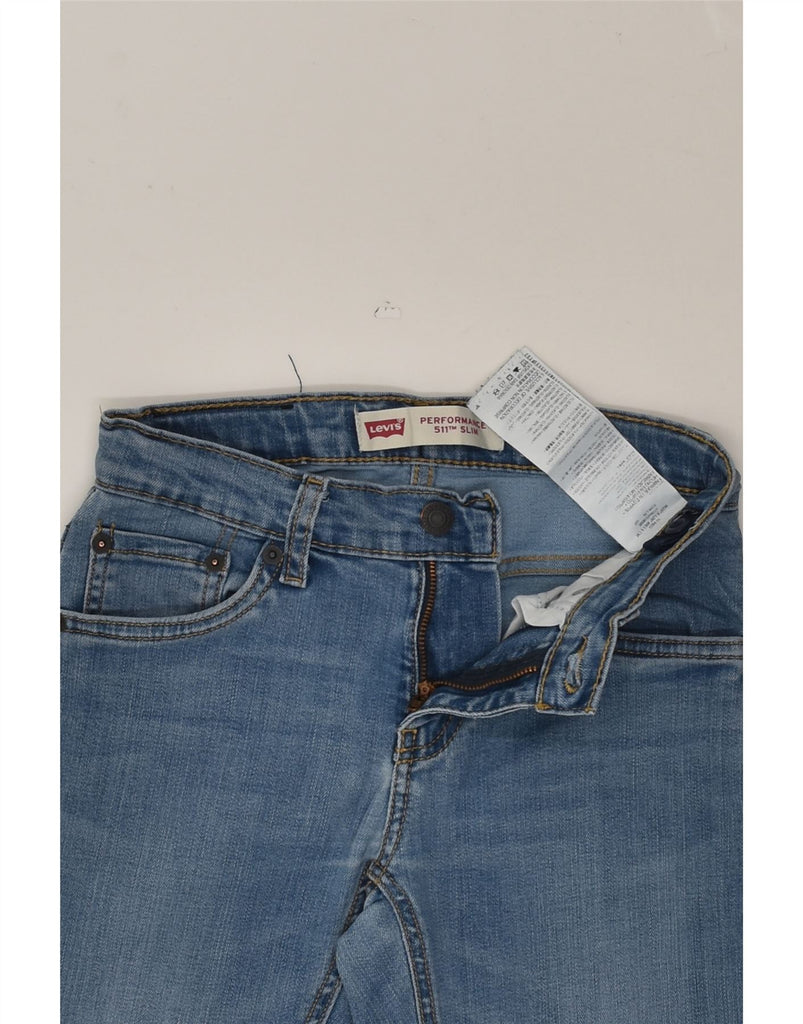 LEVI'S Boys 511 Slim Jeans 9-10 Years W25 L26 Blue Cotton | Vintage Levi's | Thrift | Second-Hand Levi's | Used Clothing | Messina Hembry 