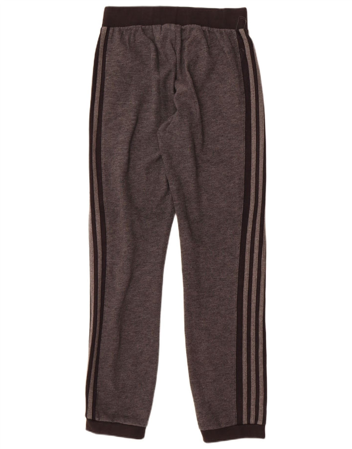 Adidas Mens Tracksuit Trousers Joggers Small  Grey Cotton