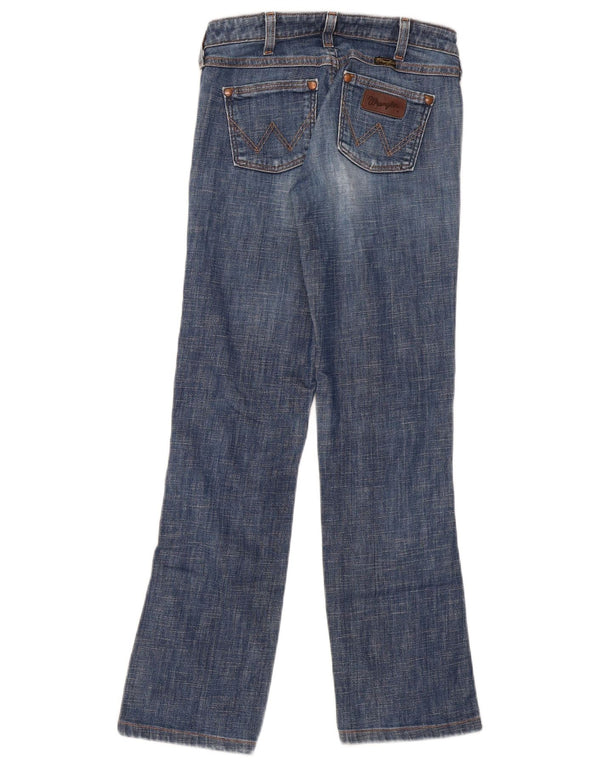 Wrangler Womens Eve Bootcut Jeans W26 L29 Blue Cotton