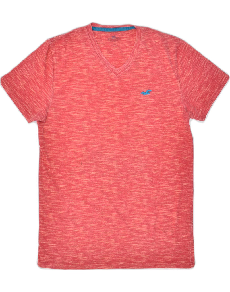 HOLLISTER Mens T-Shirt Top Small Red Cotton Classic | Vintage | Thrift | Second-Hand | Used Clothing | Messina Hembry 