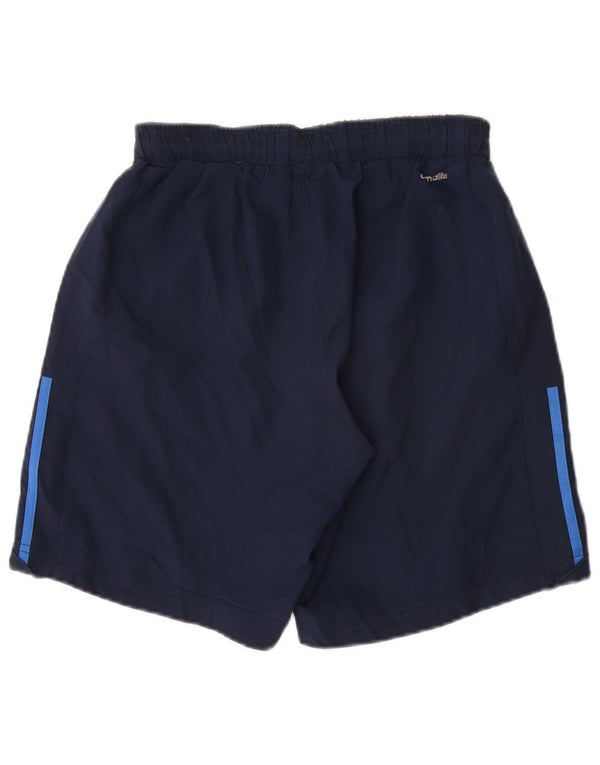 Adidas Mens Climalite Sport Shorts Small  Navy Blue Polyester