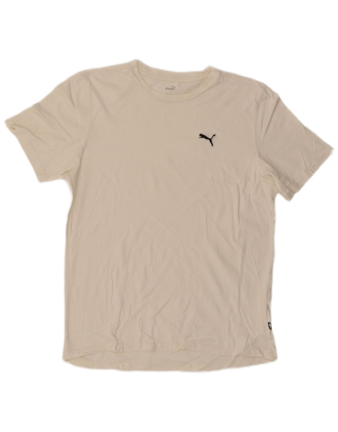 Puma Mens T-Shirt Top Large White