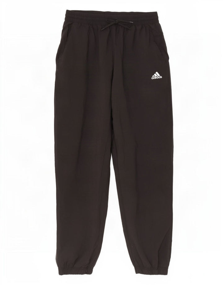 Adidas Mens Tracksuit Trousers Joggers XL Black Polyester
