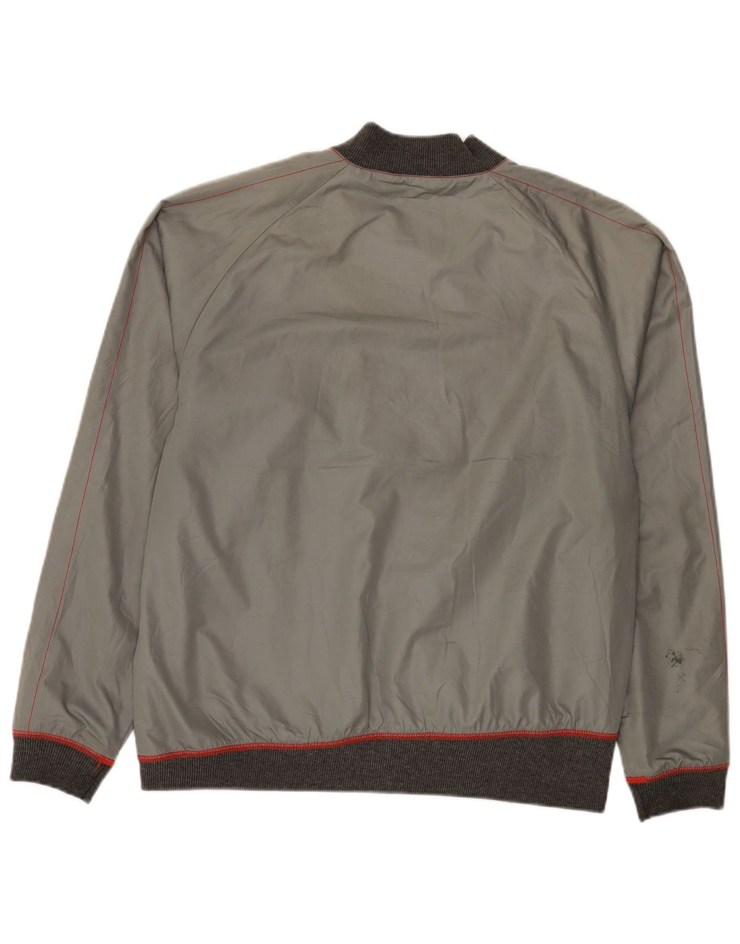 Puma Mens Bomber Jacket UK 38 Medium Grey Colourblock