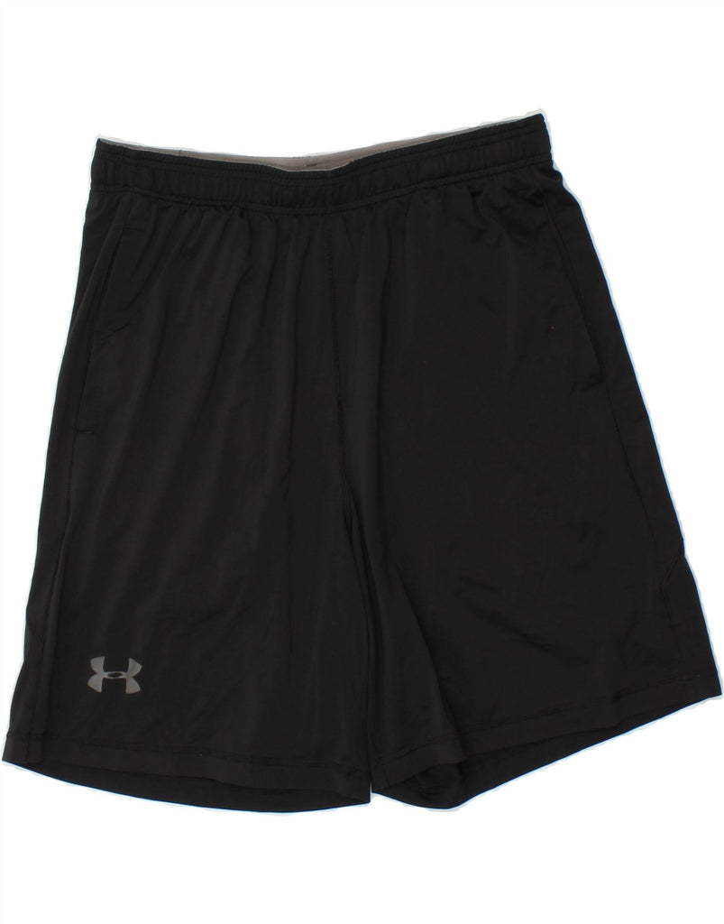 UNDER ARMOUR Mens Heat Gear Sport Shorts Large Black | Vintage Under Armour | Thrift | Second-Hand Under Armour | Used Clothing | Messina Hembry 