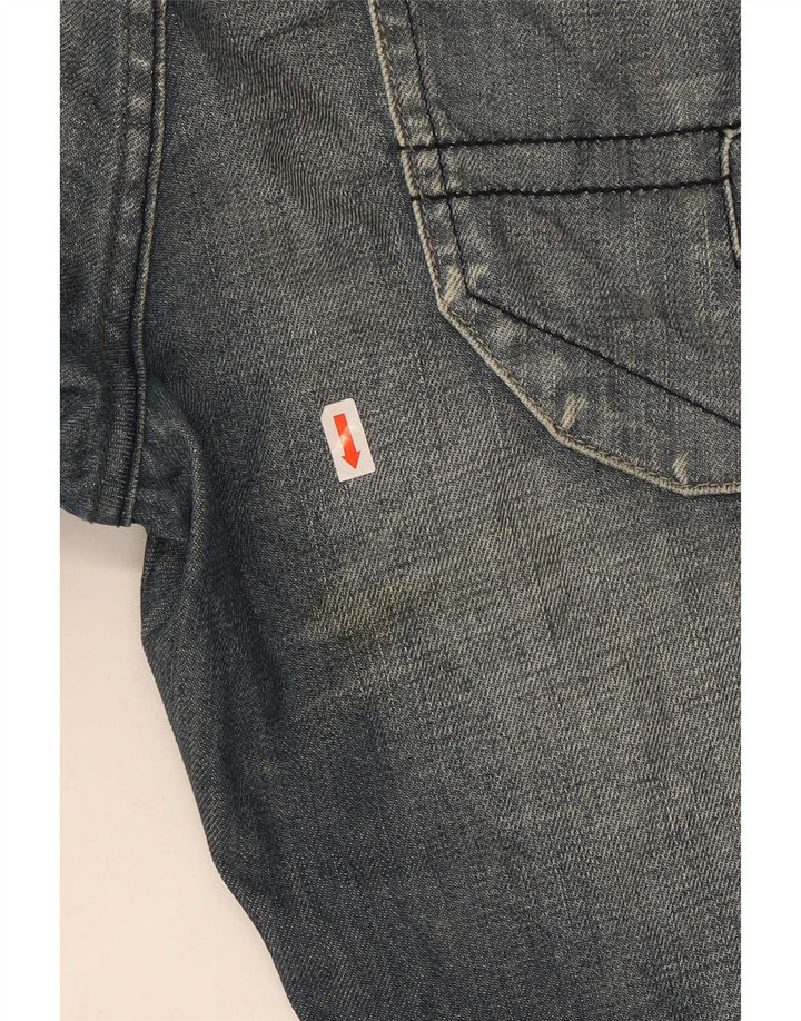Jack & Jones Mens Straight Jeans W36 L35 Blue