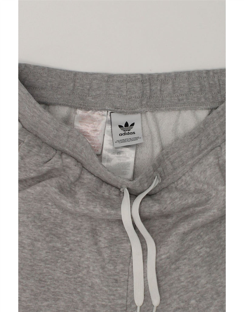 ADIDAS Boys Graphic Sport Shorts 11-12 Years Grey Cotton | Vintage Adidas | Thrift | Second-Hand Adidas | Used Clothing | Messina Hembry 