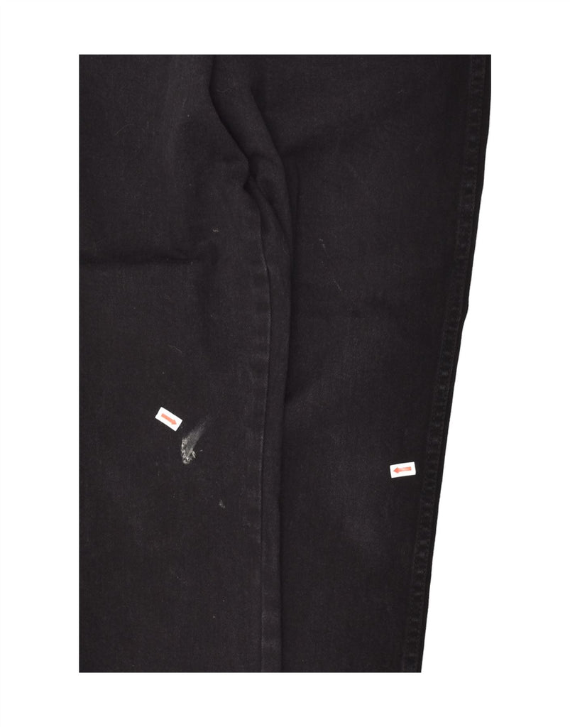 WRANGLER Mens Texas Stretch Straight Jeans W33 L27 Black Cotton | Vintage Wrangler | Thrift | Second-Hand Wrangler | Used Clothing | Messina Hembry 