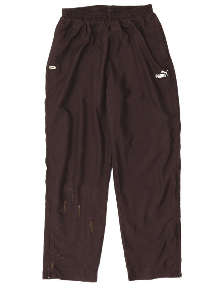 Puma Mens Tracksuit Trousers Medium  Black Polyester