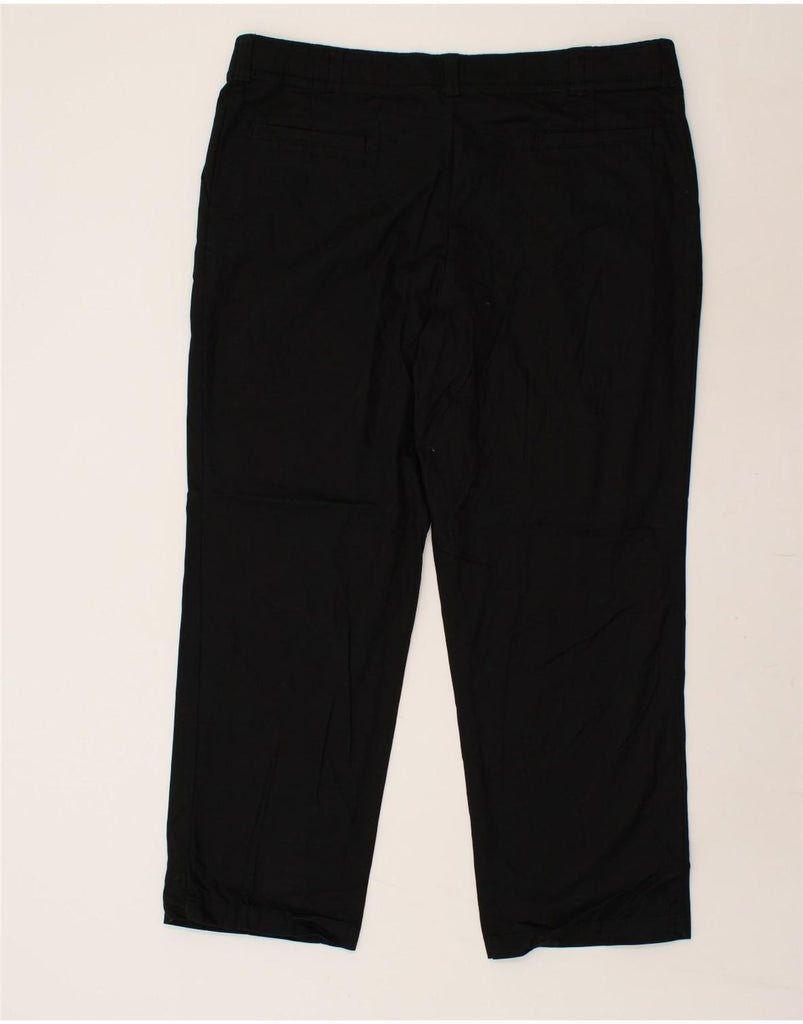 WRANGLER Mens Straight Chino Trousers W42 L30  Black Cotton | Vintage Wrangler | Thrift | Second-Hand Wrangler | Used Clothing | Messina Hembry 