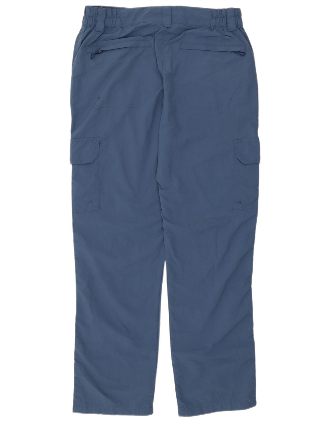 Mountain Warehouse Mens Straight Cargo Trousers W34 L29 Navy Blue Nylon
