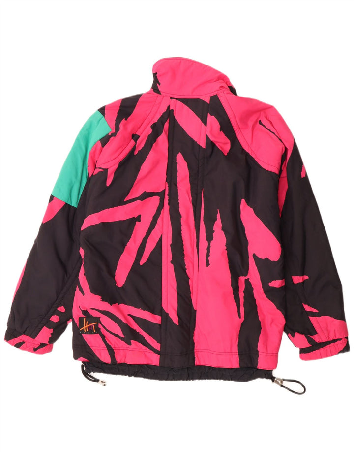 Belfe Mens Abstract Pattern Ski Jacket UK 38 Medium Multicoloured Nylon