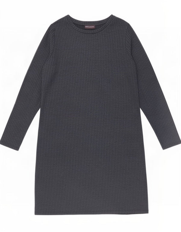 Marks & Spencer Womens Long Sleeve T-Shirt Dress UK 18 XL Navy Blue