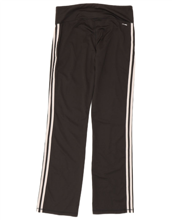 Adidas Womens Climalite Tracksuit Trousers UK 12/14 Medium Black