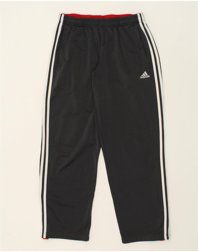 ADIDAS Mens Tracksuit Trousers UK 38/40 Medium Grey Polyester | Vintage Adidas | Thrift | Second-Hand Adidas | Used Clothing | Messina Hembry 