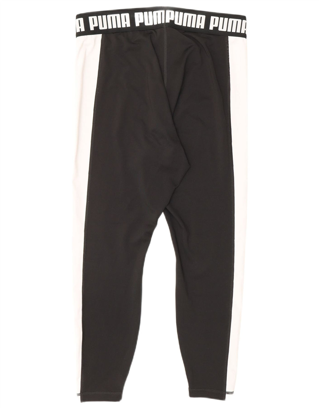 Puma Womens Graphic Leggings UK 16 Large Black Polyester Sports