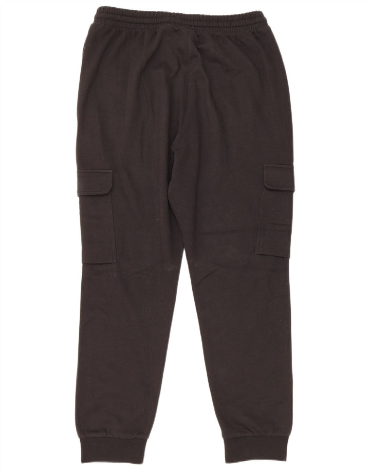 Adidas Mens Cargo Tracksuit Trousers Joggers Medium Black Cotton