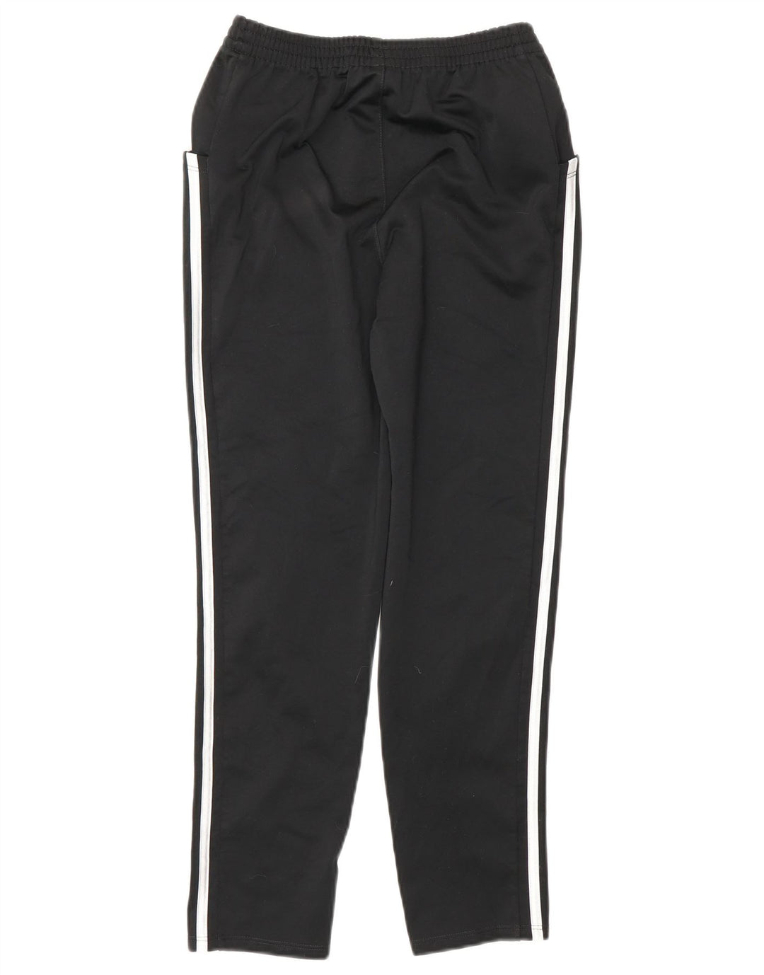 Adidas Boys Tracksuit Trousers 10-11 Years Medium Black Polyester