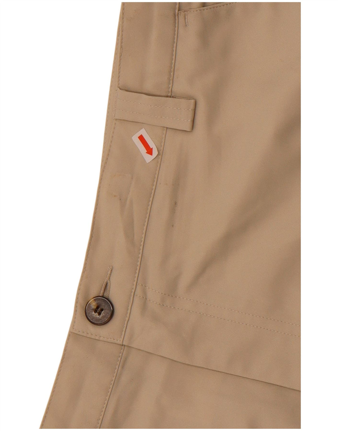 Adidas Mens Chino Shorts W40 XL Beige Polyester