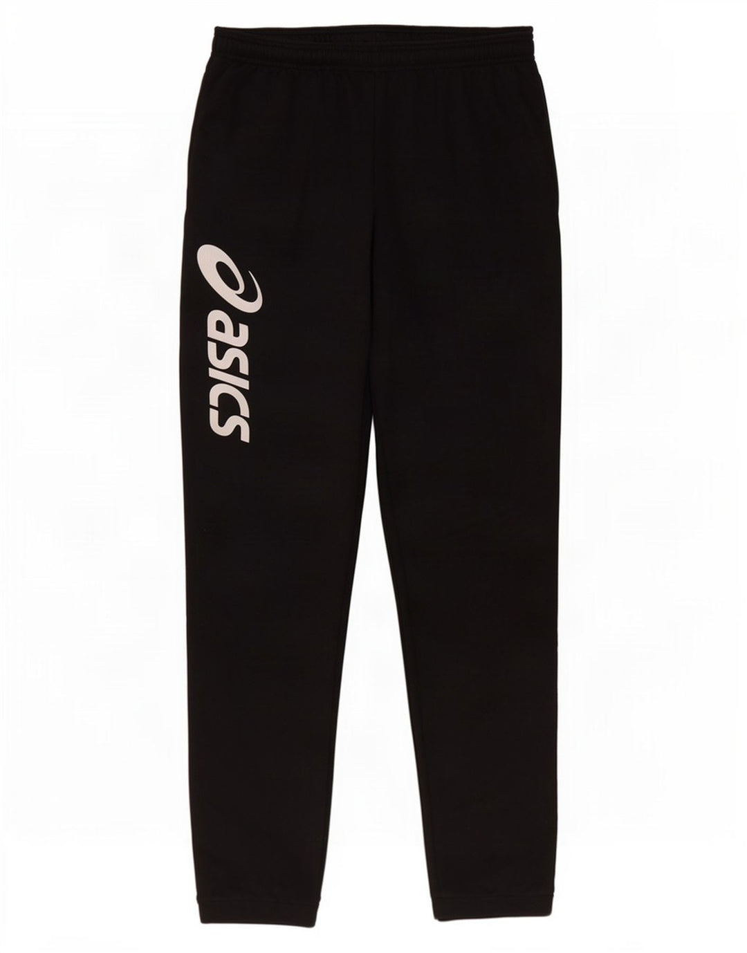 Asics Mens Graphic Tracksuit Trousers XL Black Polyester