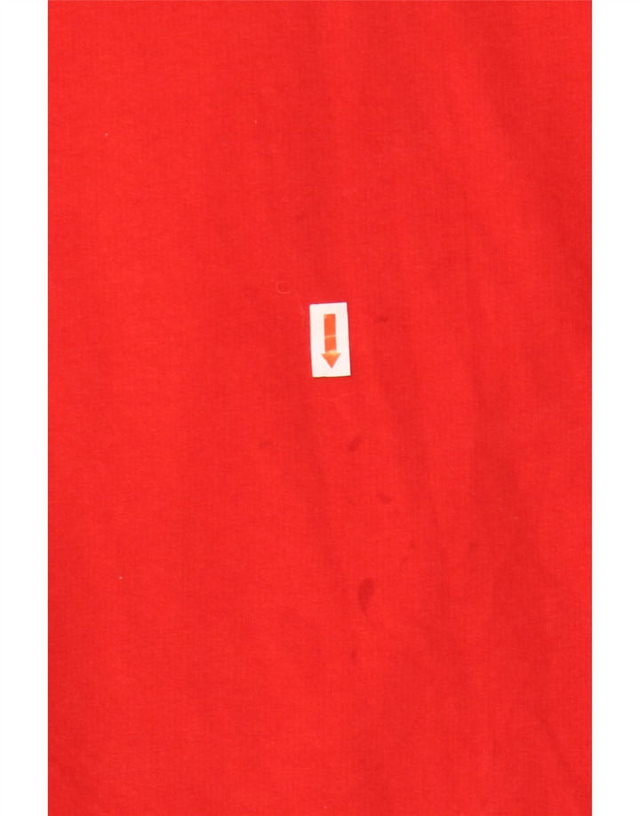 Zara Womens Long Sleeve A-Line Dress UK 10 Small Red