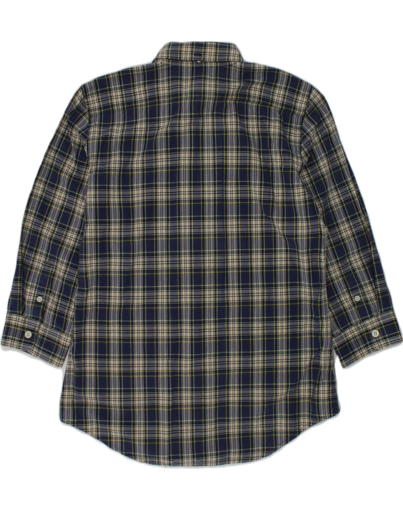 RALPH LAUREN Boys Shirt 11-12 Years Small Navy Blue Check Cotton | Vintage Ralph Lauren | Thrift | Second-Hand Ralph Lauren | Used Clothing | Messina Hembry 