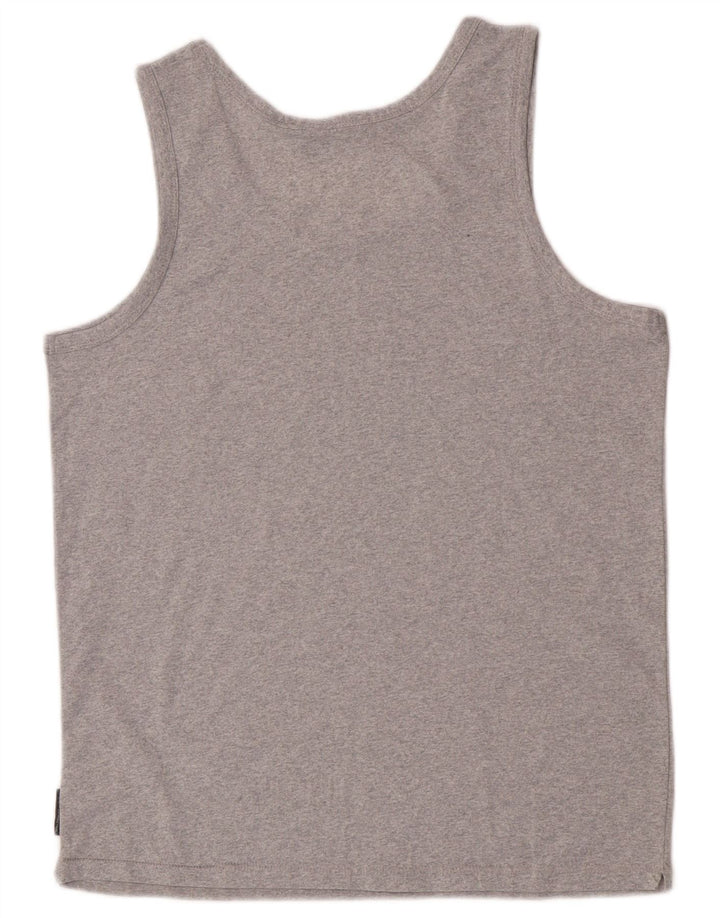 French Connection Mens Vest Top XL Grey Polyester