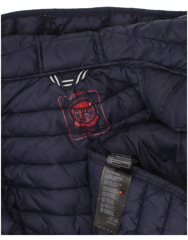 Joules Boys Padded Padded Jacket 4-5 Years Green Colourblock Polyamide