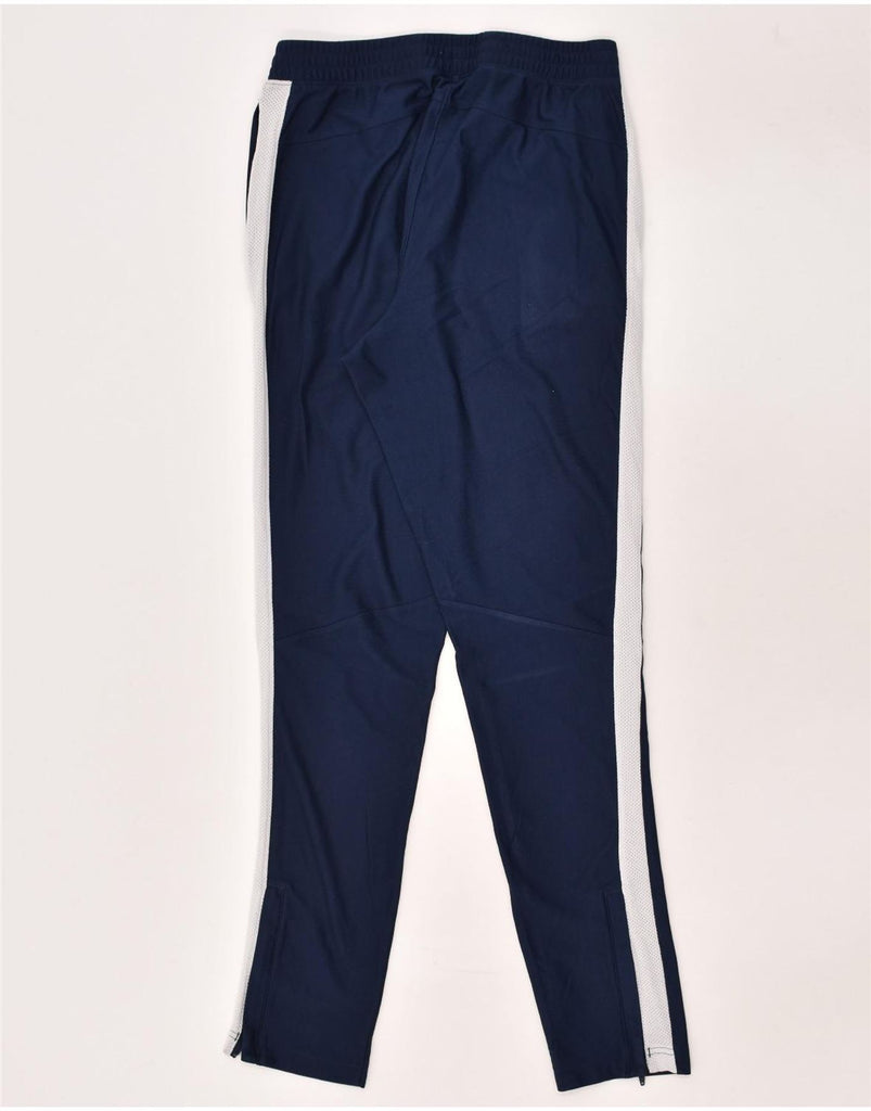 UNDER ARMOUR Mens Tracksuit Trousers Medium Navy Blue Colourblock | Vintage Under Armour | Thrift | Second-Hand Under Armour | Used Clothing | Messina Hembry 