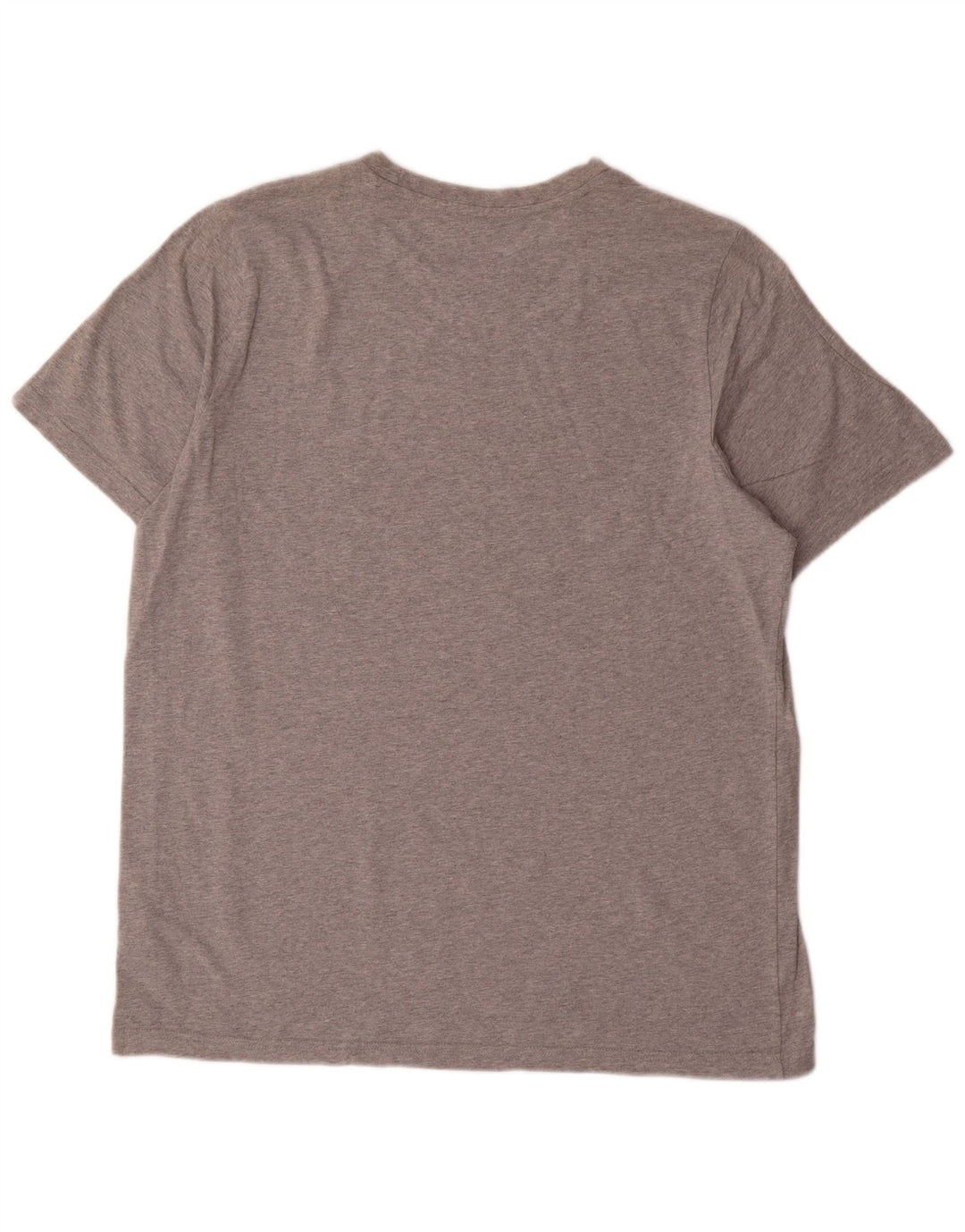 ADIDAS Mens Graphic T-Shirt Top Large Grey Cotton