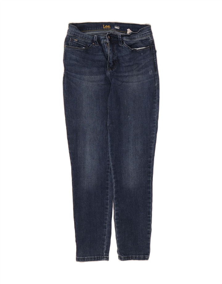 LEE Womens Mid Rise Skinny Jeans W26 L27 Blue Vintage Lee and Second-Hand Lee from Messina Hembry 