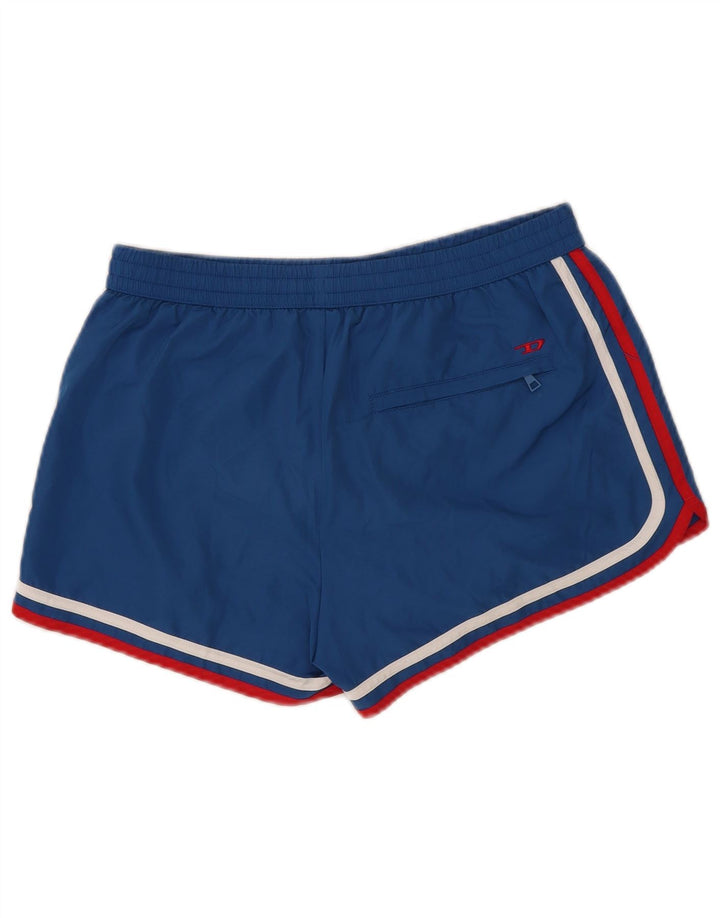 Diesel Boys Sport Shorts 15-16 Years  Blue Striped Polyester