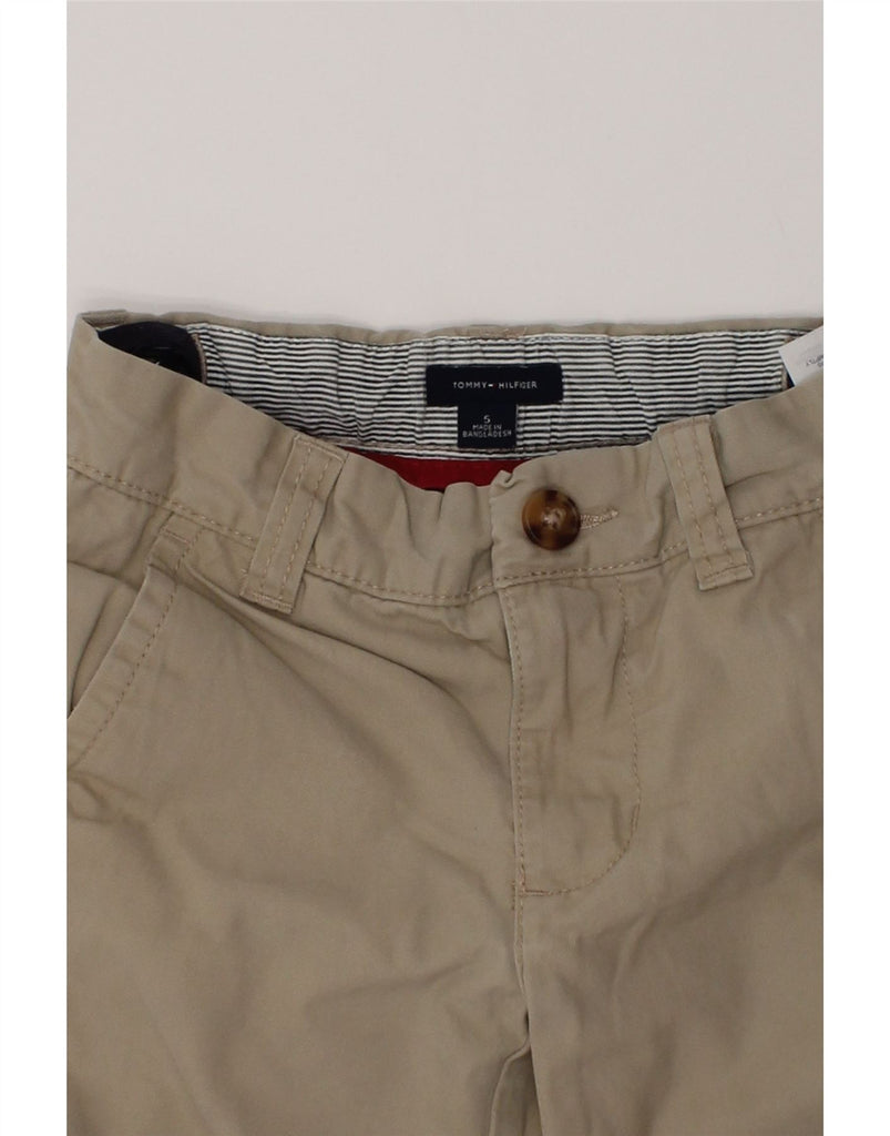 TOMMY HILFIGER Boys Straight Chino Trousers 4-5 Years W22 L20  Beige | Vintage Tommy Hilfiger | Thrift | Second-Hand Tommy Hilfiger | Used Clothing | Messina Hembry 