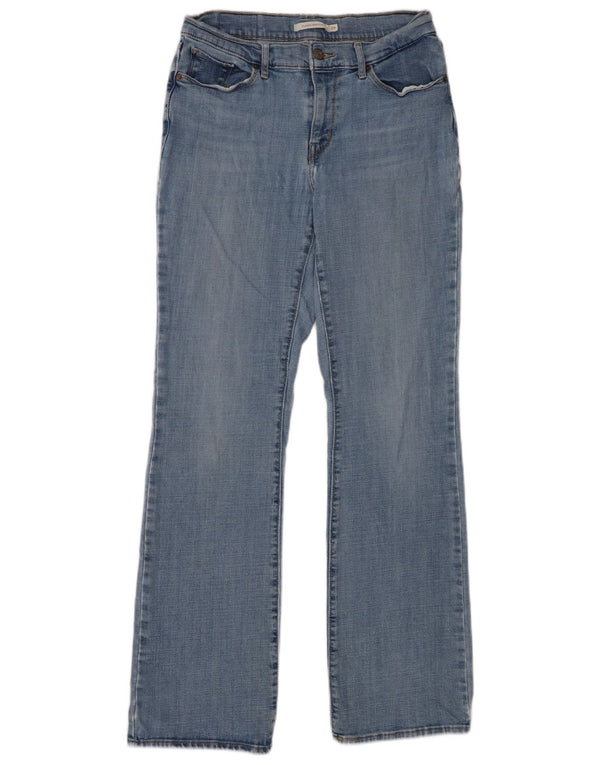 Levi's Womens Classic Bootcut Jeans W28 L32 Blue Cotton