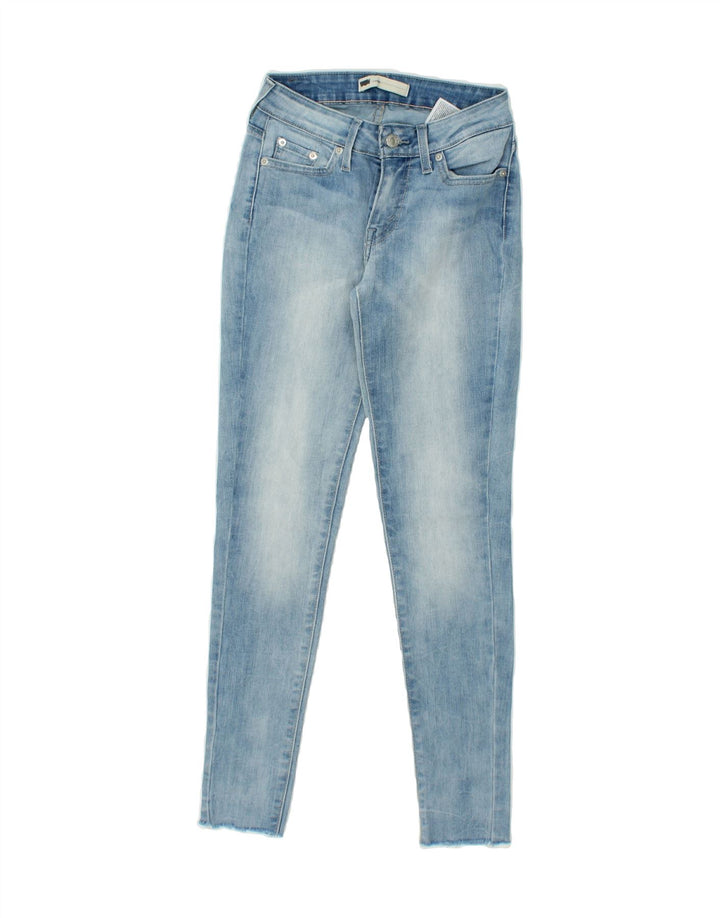 LEVI'S Womens Legging Skinny Jeans W26 L30 Blue Cotton Vintage Levi's and Second-Hand Levi's from Messina Hembry 
