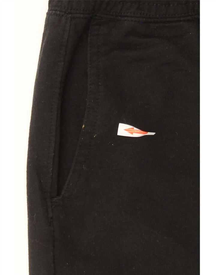 Volcom Womens Graphic Tracksuit Trousers Joggers UK 14 Medium  Black