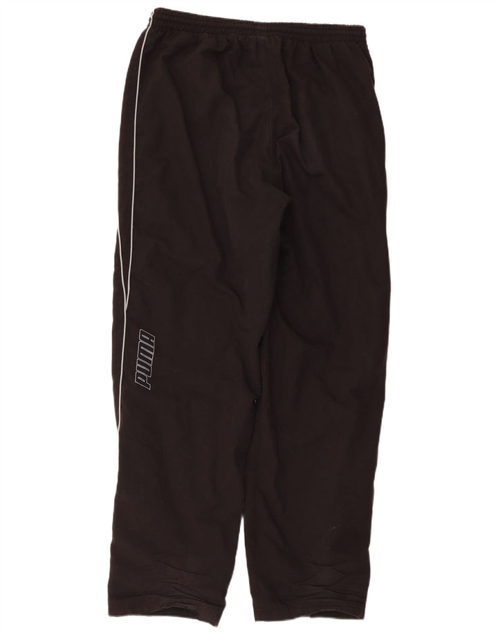 Puma Mens Graphic Tracksuit Trousers XL  Black Polyester