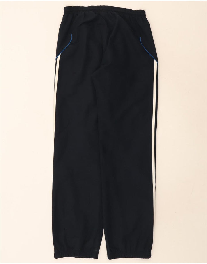 Adidas Boys Graphic Full Tracksuit 15-16 Years Navy Blue Polyester