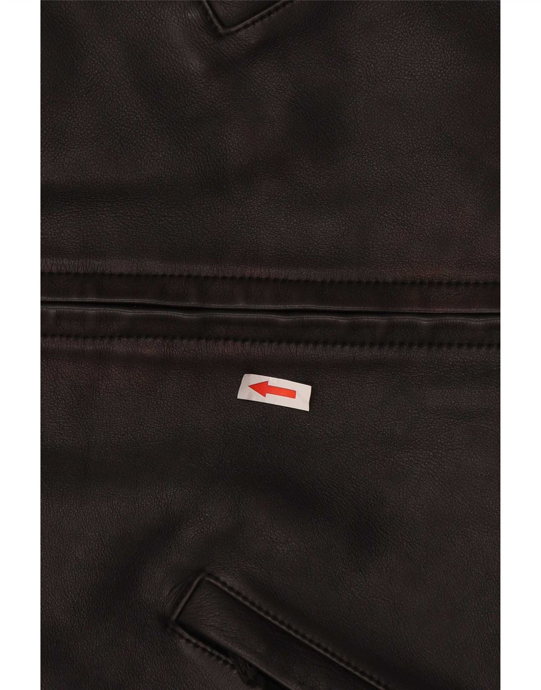 Hein Gericke Mens Leather Biker Jacket UK 38 Medium Black Colourblock